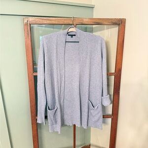 Staccato Gray Knit Cardigan Sweater